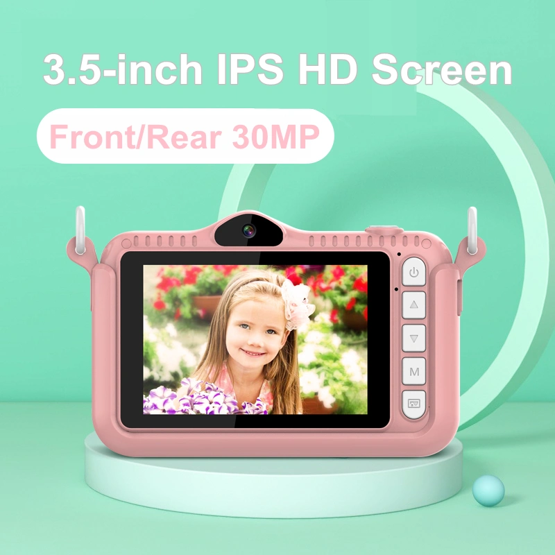 3.5 inch HD 1080P 800mAh 30MP selfie kids digital camera