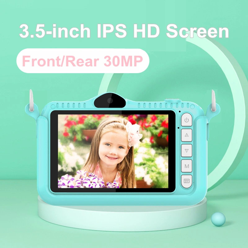 3.5 inch HD 1080P 800mAh 30MP selfie kids digital camera