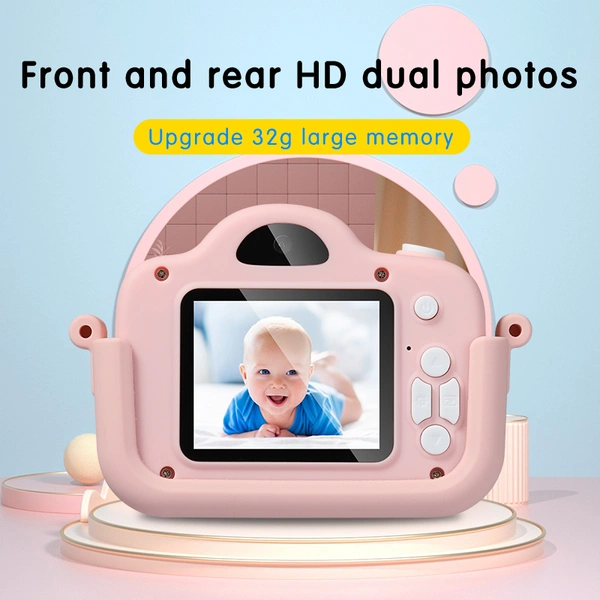 2.0 inch HD 1080P 720P 400mAh 20MP selfie kids digital camera