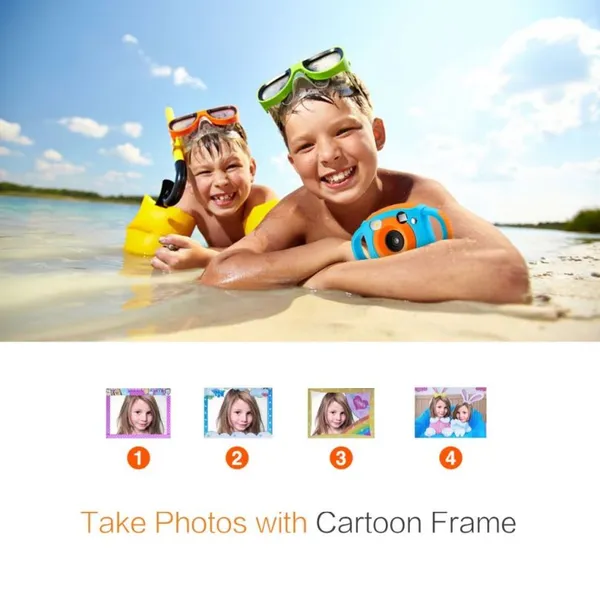 2.0 inch HD 1080P 400mAh 5MP selfie kids digital camera