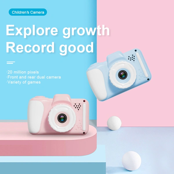 3.5 inch HD 1080P 720P 800mAh 20MP selfie kids digital camera