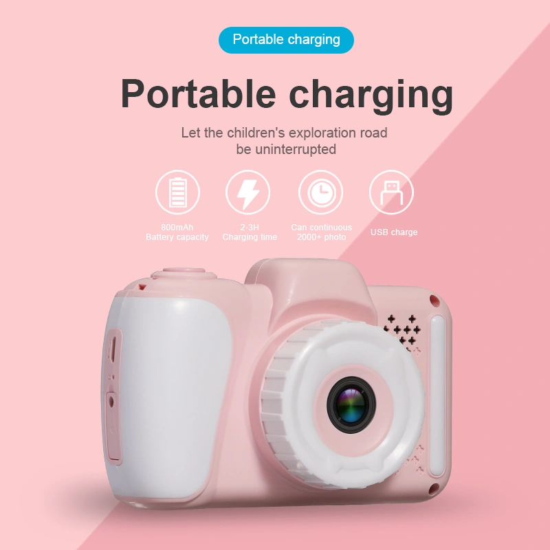 3.5 inch HD 1080P 720P 800mAh 20MP selfie kids digital camera