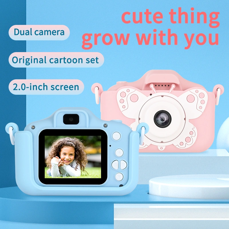 2.0 inch HD 1080P 720P 400mAh 20MP selfie kids digital camera