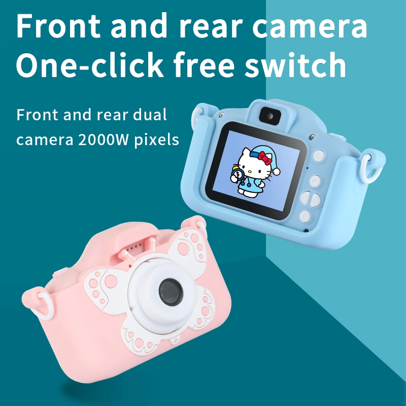 2.0 inch HD 1080P 720P 400mAh 20MP selfie kids digital camera