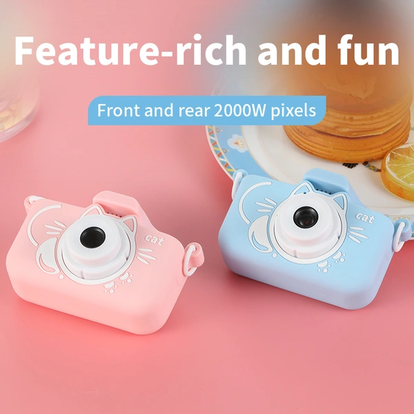 2.0 inch HD 1080P 720P 400mAh 20MP selfie kids digital camera