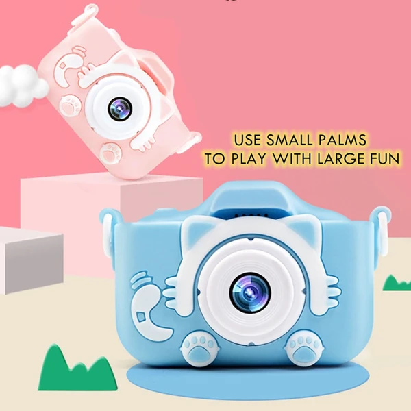 2.0 inch HD 1080P 720P 400mAh 20MP selfie kids digital camera