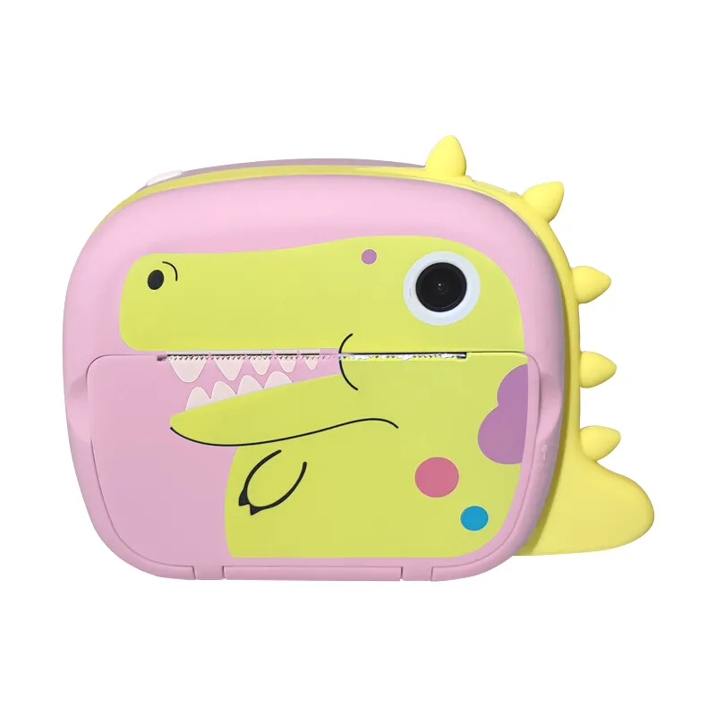 2.4 inch 4K 1080P WiFi dinosaur video kids instant print camera