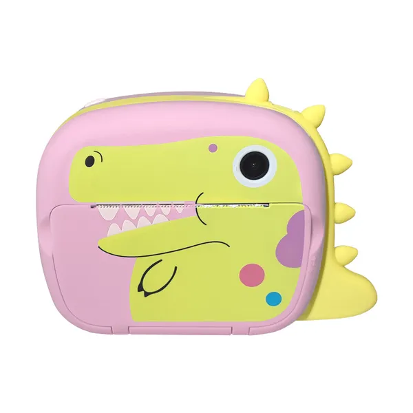 2.4 inch 4K 1080P WiFi dinosaur video kids instant print camera