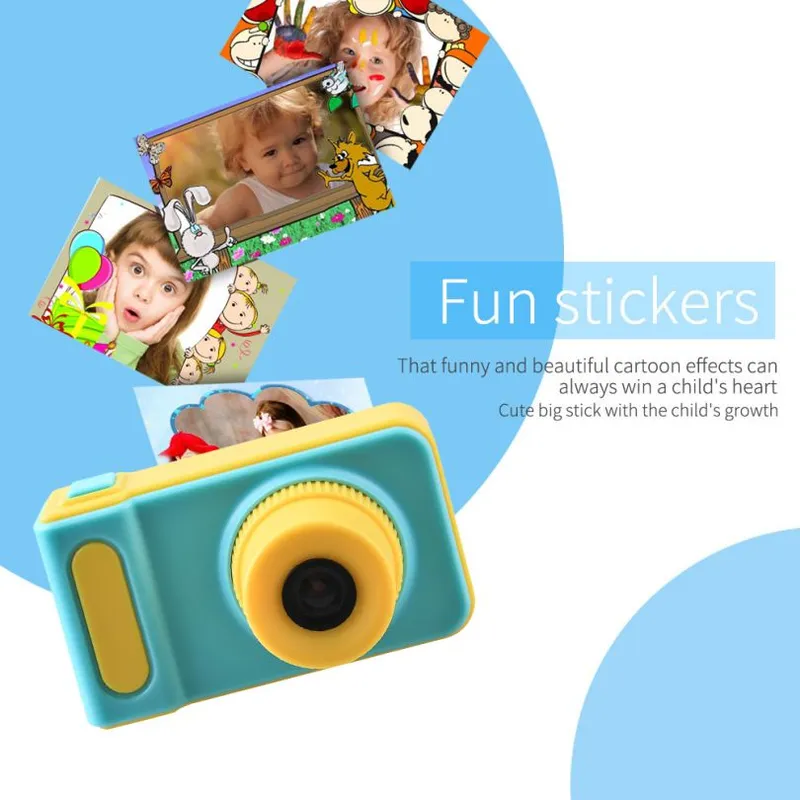 2.0 inch HD 1080P 400mAh 15MP selfie kids digital camera