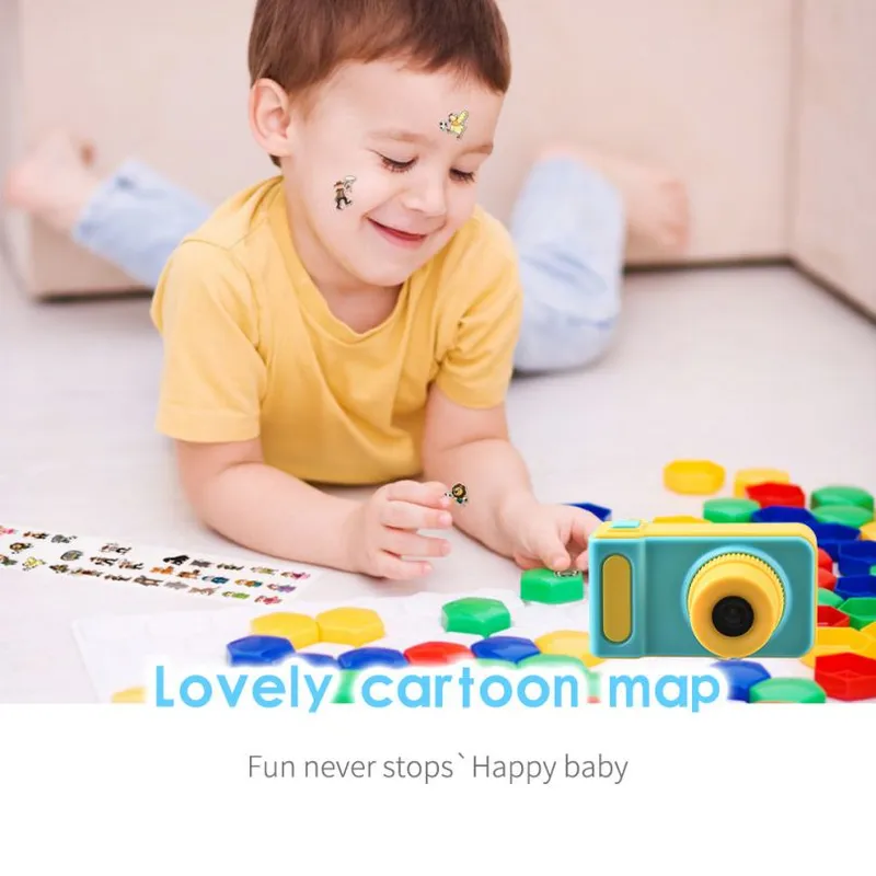 2.0 inch HD 1080P 400mAh 15MP selfie kids digital camera