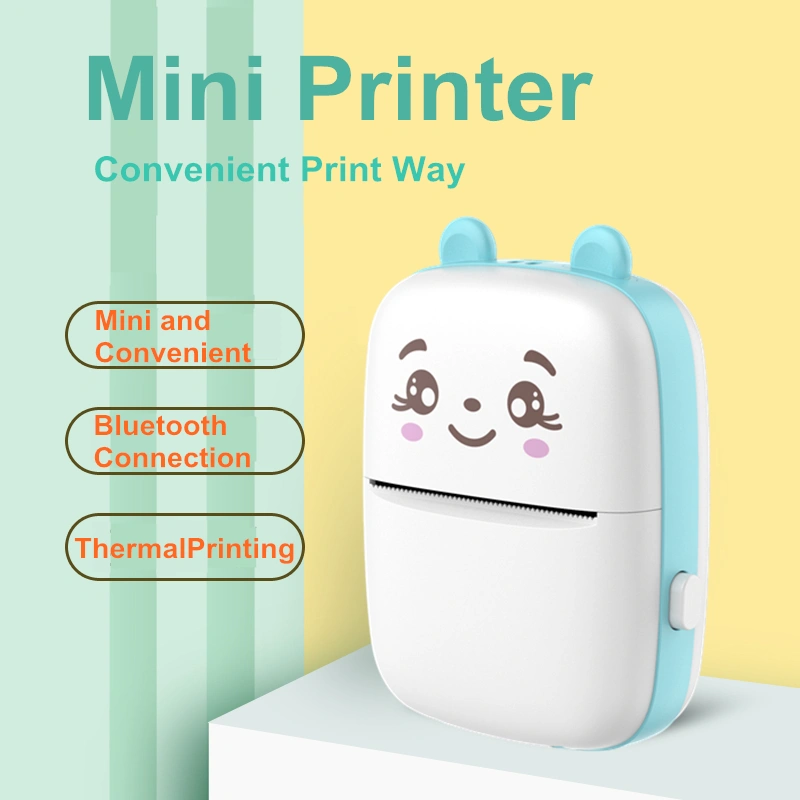 200dpi inkless bluetooth mini printer portable mini thermal printer