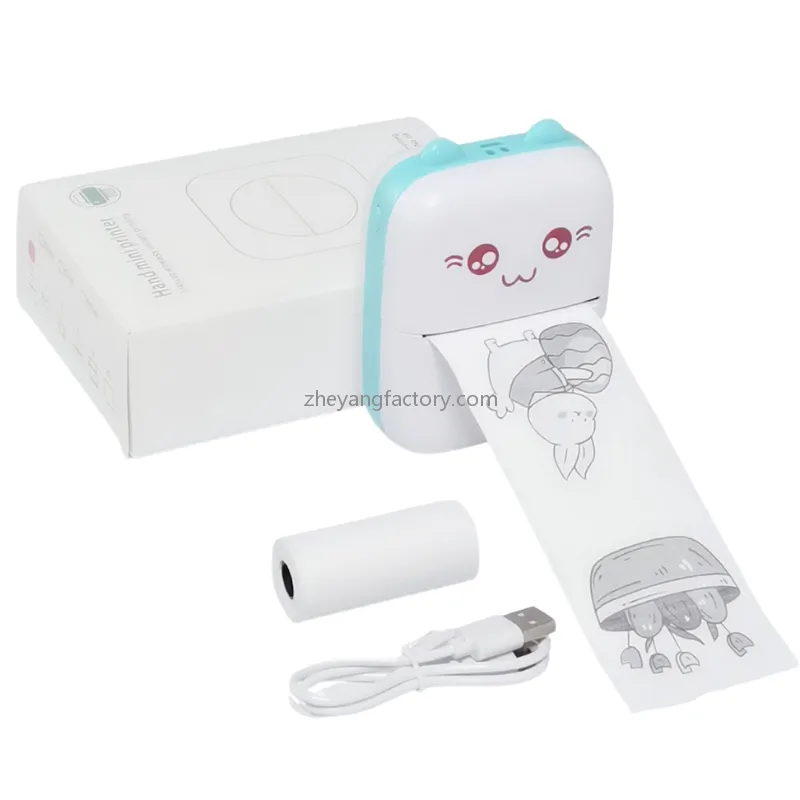 200dpi inkless bluetooth mini printer portable mini thermal printer