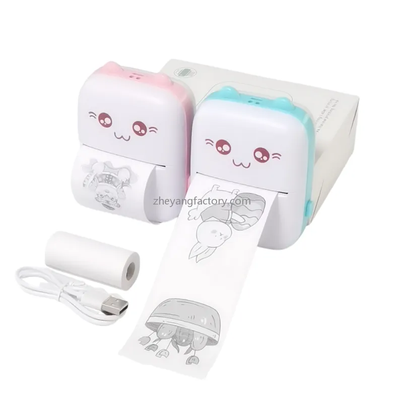 200dpi inkless bluetooth mini printer portable mini thermal printer