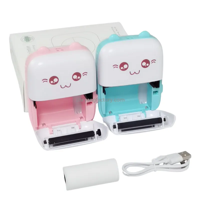 200dpi inkless bluetooth mini printer portable mini thermal printer