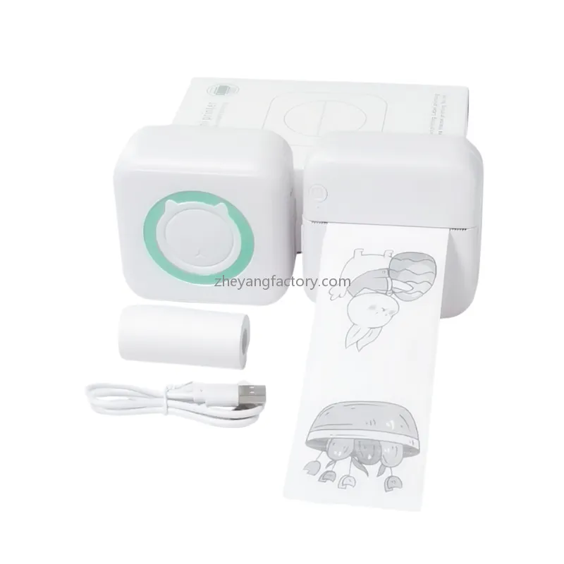 200dpi inkless bluetooth mini printer portable mini thermal printer