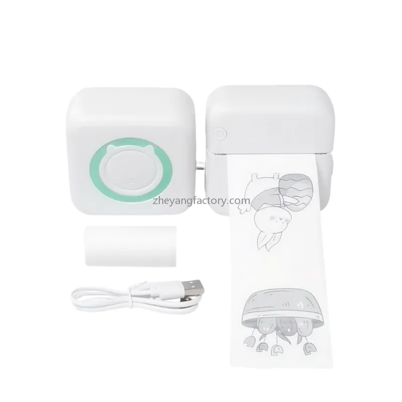 200dpi inkless bluetooth mini printer portable mini thermal printer