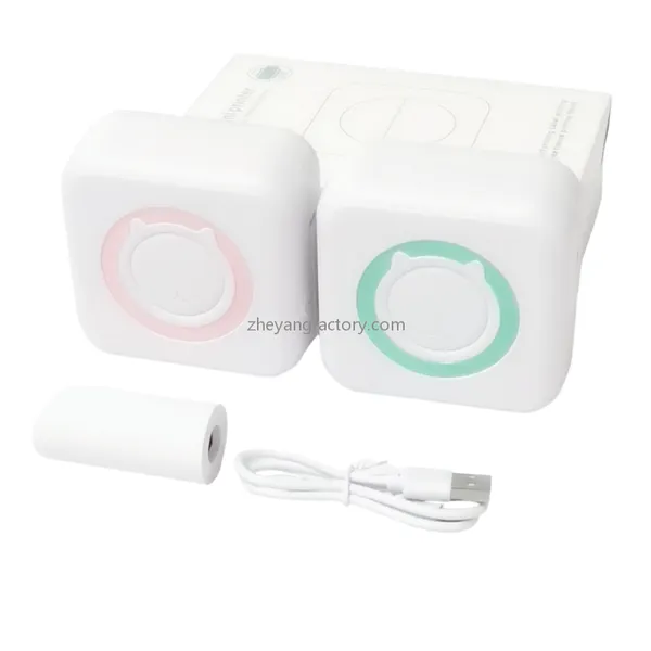 200dpi inkless bluetooth mini printer portable mini thermal printer