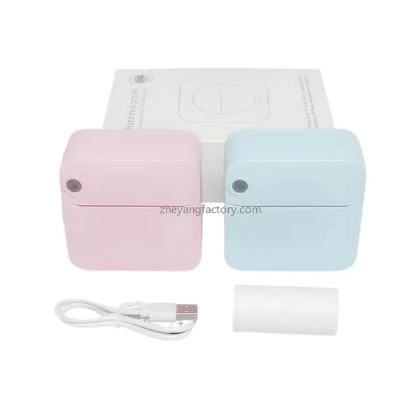 200dpi inkless bluetooth mini printer portable mini thermal printer