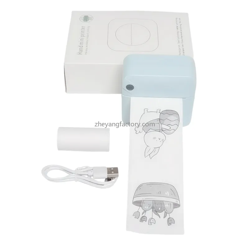 200dpi inkless bluetooth mini printer portable mini thermal printer