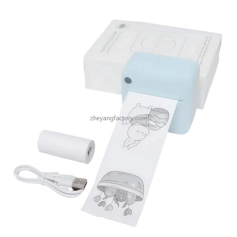 200dpi inkless bluetooth mini printer portable mini thermal printer
