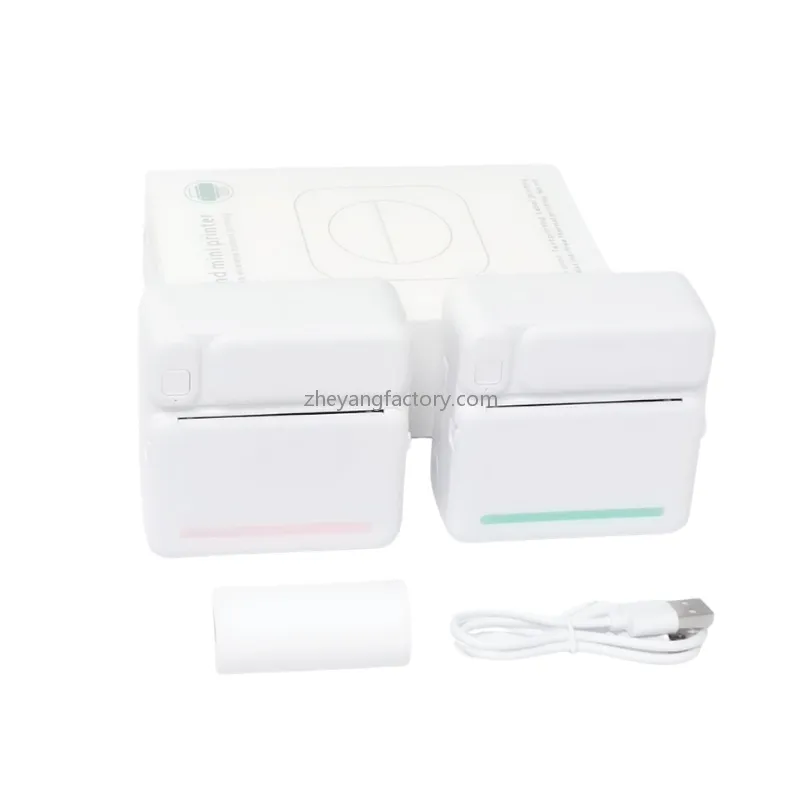 200dpi inkless bluetooth mini printer portable mini thermal printer