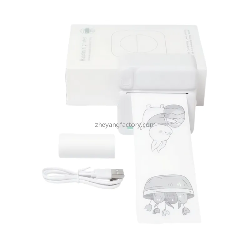 200dpi inkless bluetooth mini printer portable mini thermal printer