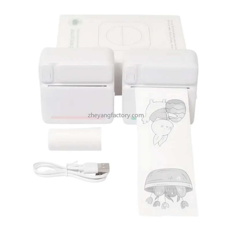 200dpi inkless bluetooth mini printer portable mini thermal printer