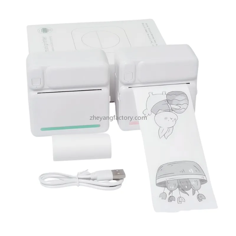 200dpi inkless bluetooth mini printer portable mini thermal printer