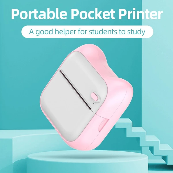 200dpi inkless bluetooth mini printer portable mini thermal printer