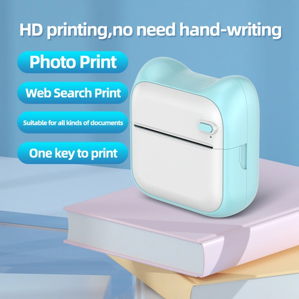 200dpi inkless bluetooth mini printer portable mini thermal printer