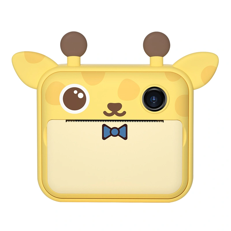 2.4 inch 1080P WiFi giraffe selfie video kids instant print camera