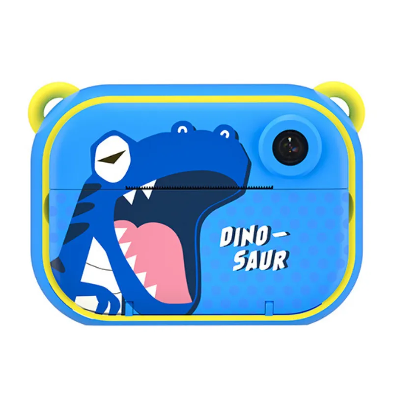 2.4 inch 1080P WiFi dinosaur selfie video kids instant print camera