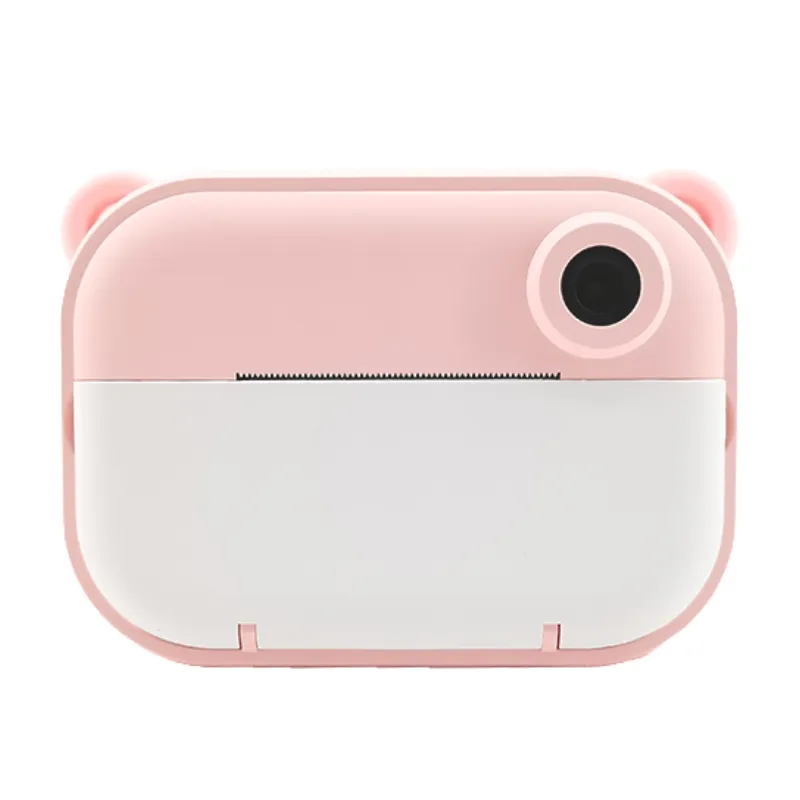 2.4 inch 1080P WiFi pink selfie video kids instant print camera