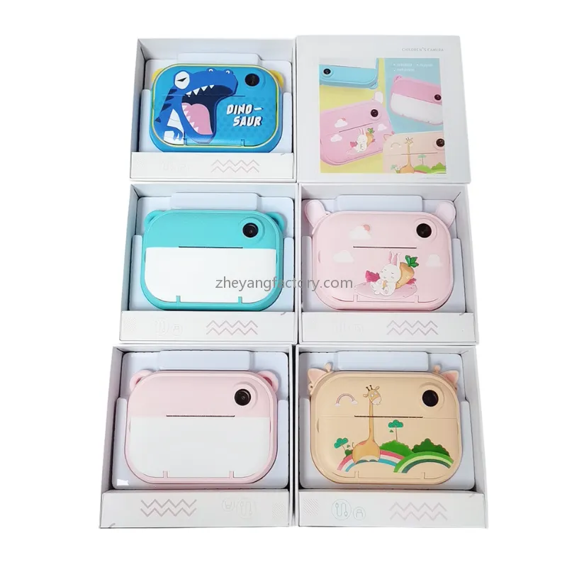 2.4 inch 1080P WiFi flamingo selfie video kids instant print camera