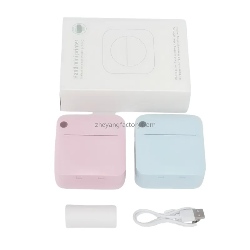 200dpi inkless bluetooth mini printer portable mini thermal printer
