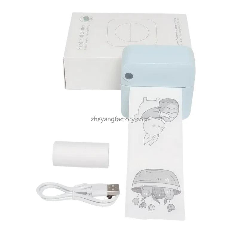 200dpi inkless bluetooth mini printer portable mini thermal printer