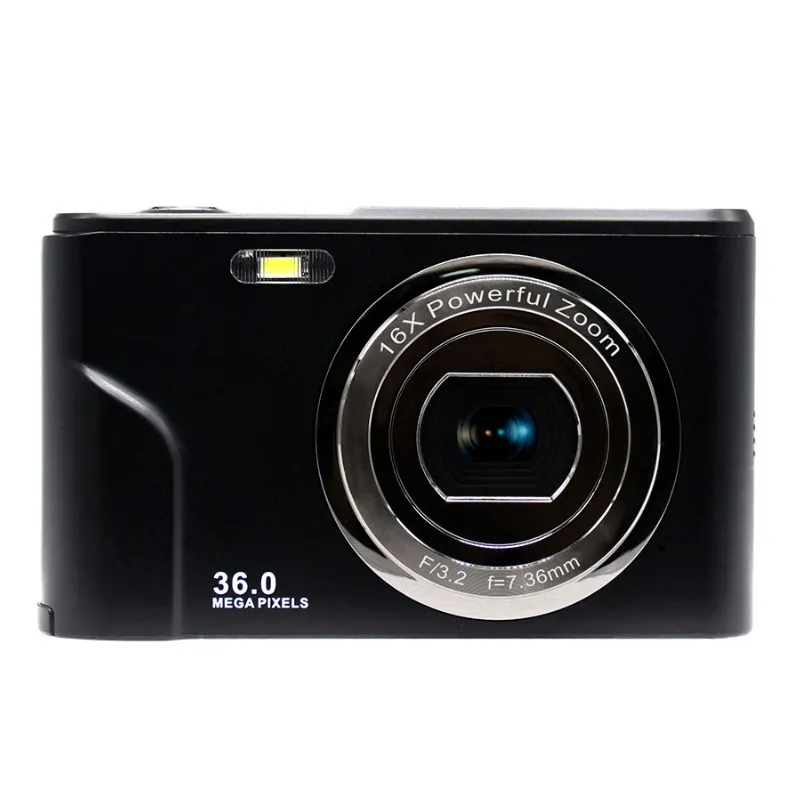 2.44inch FHD 1080P 700mAh 36MP children student compact digital camera