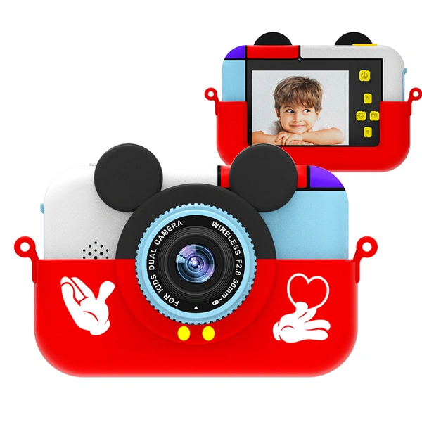 2.4 inch HD 1080P 800mAh 28MP selfie kids digital camera