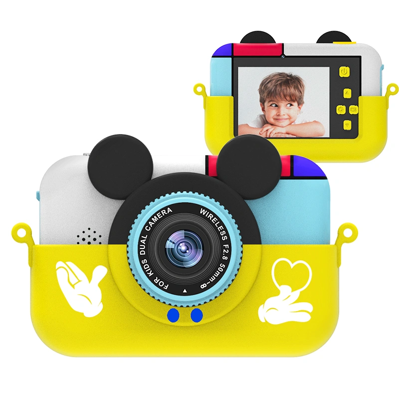 2.4 inch HD 1080P 800mAh 28MP selfie kids digital camera
