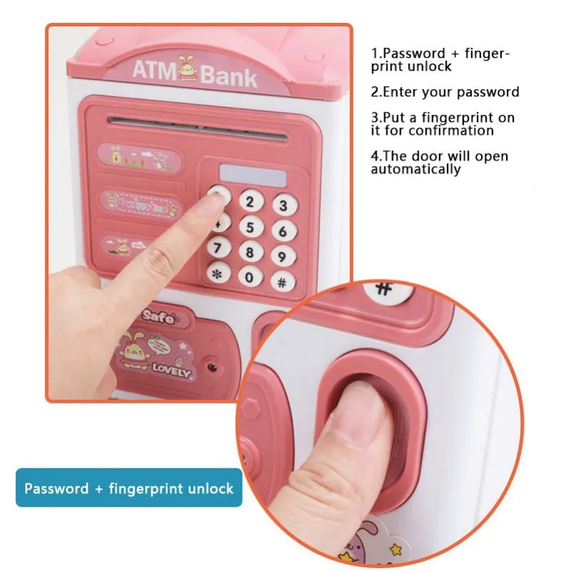 ATM piggy bank for kids