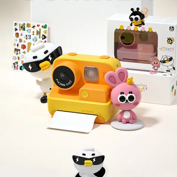 2.0 inch 48MP 1080P video recording kids instant print camera