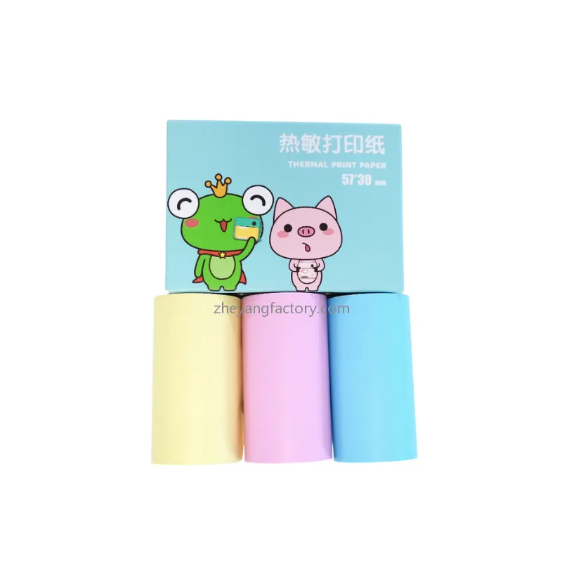 30*50mm Sticker thermal paper for kids print camera