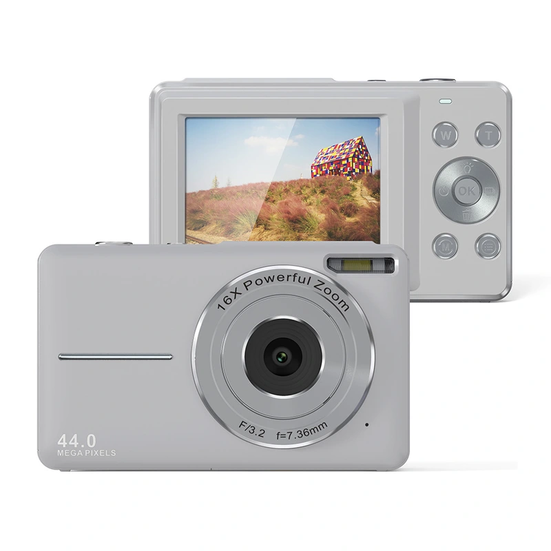 2.4 inch FHD 1080P 700mAh 44MP children student compact digital camera