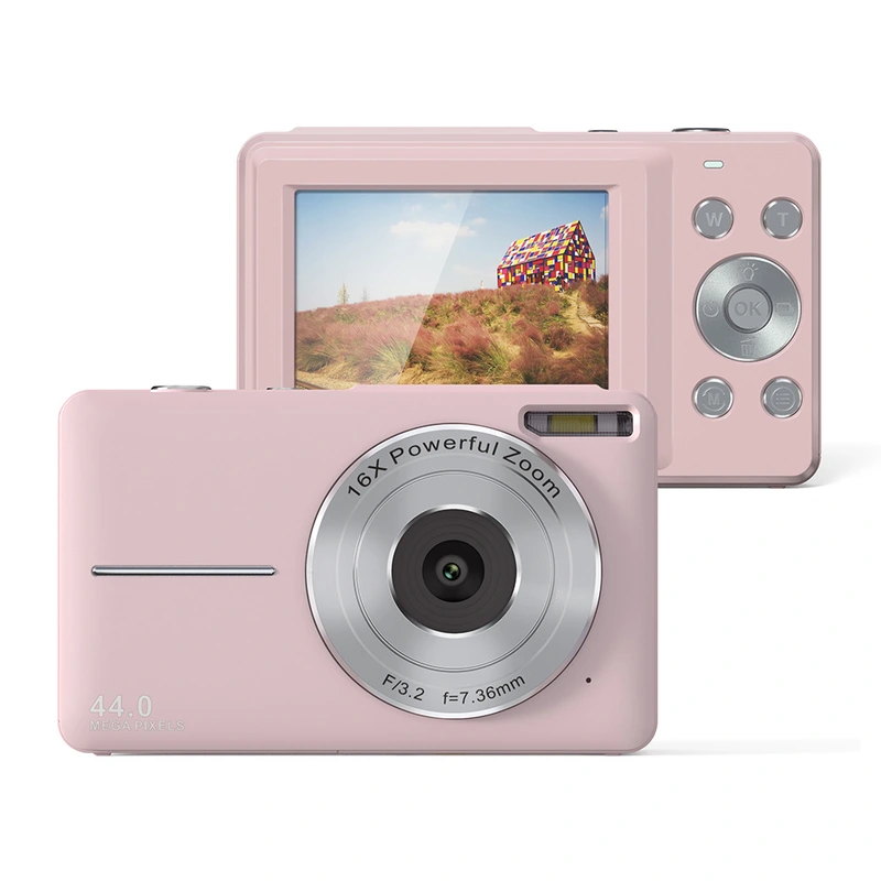 2.4 inch FHD 1080P 700mAh 44MP children student compact digital camera