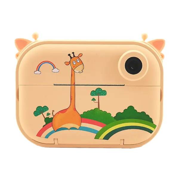 2.4 inch 1080P WiFi giraffe selfie video kids instant print camera