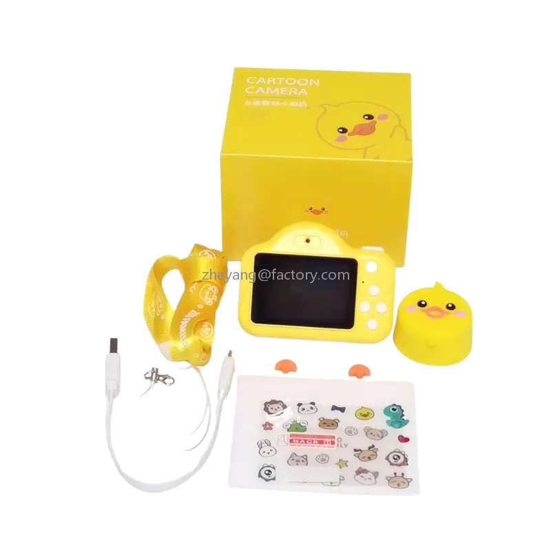 2.0 inch HD 1080P 600mAh 12MP butter duck selfie kids digital camera