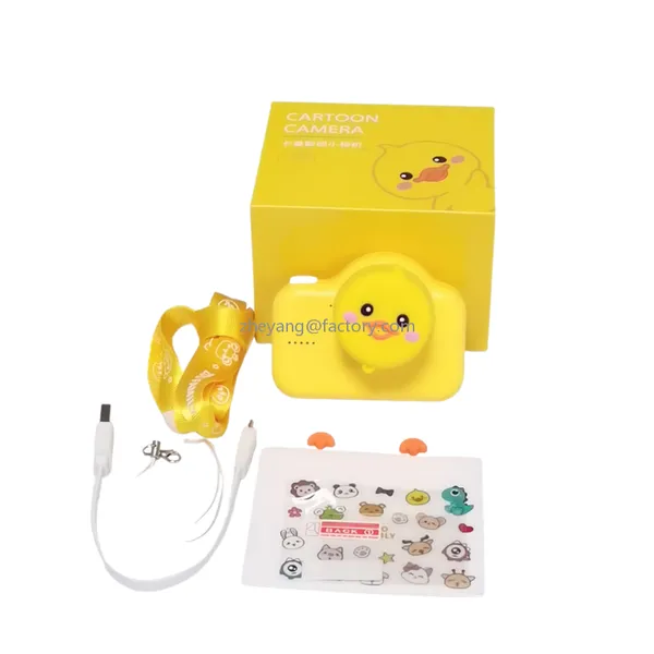 2.0 inch HD 1080P 600mAh 12MP butter duck selfie kids digital camera