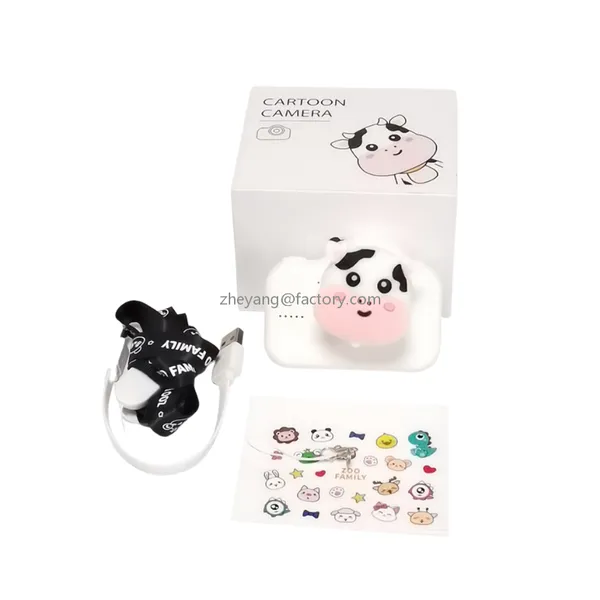 2.0 inch HD 1080P 600mAh 12MP rabbit selfie kids digital camera