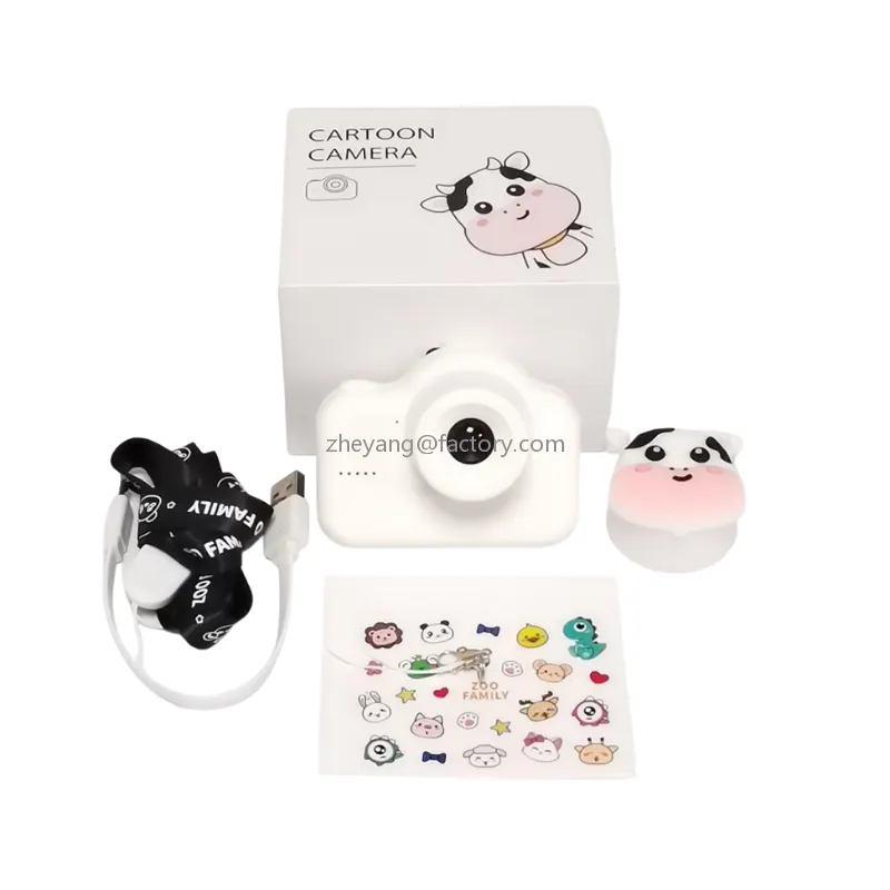 2.0 inch HD 1080P 600mAh 12MP cow selfie kids digital camera