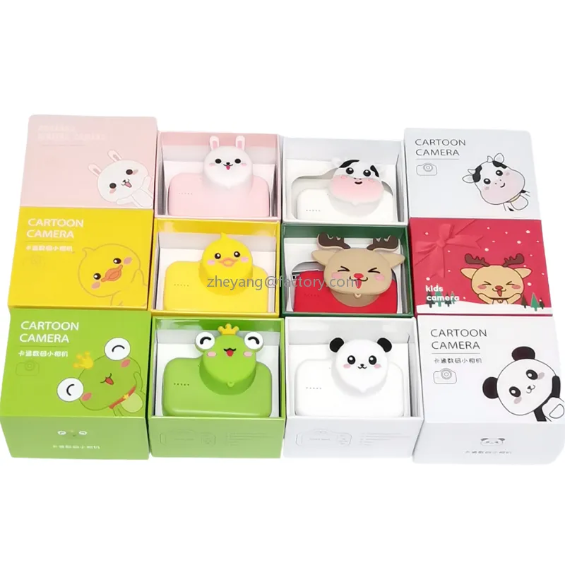 2.0 inch HD 1080P 600mAh 12MP cow selfie kids digital camera